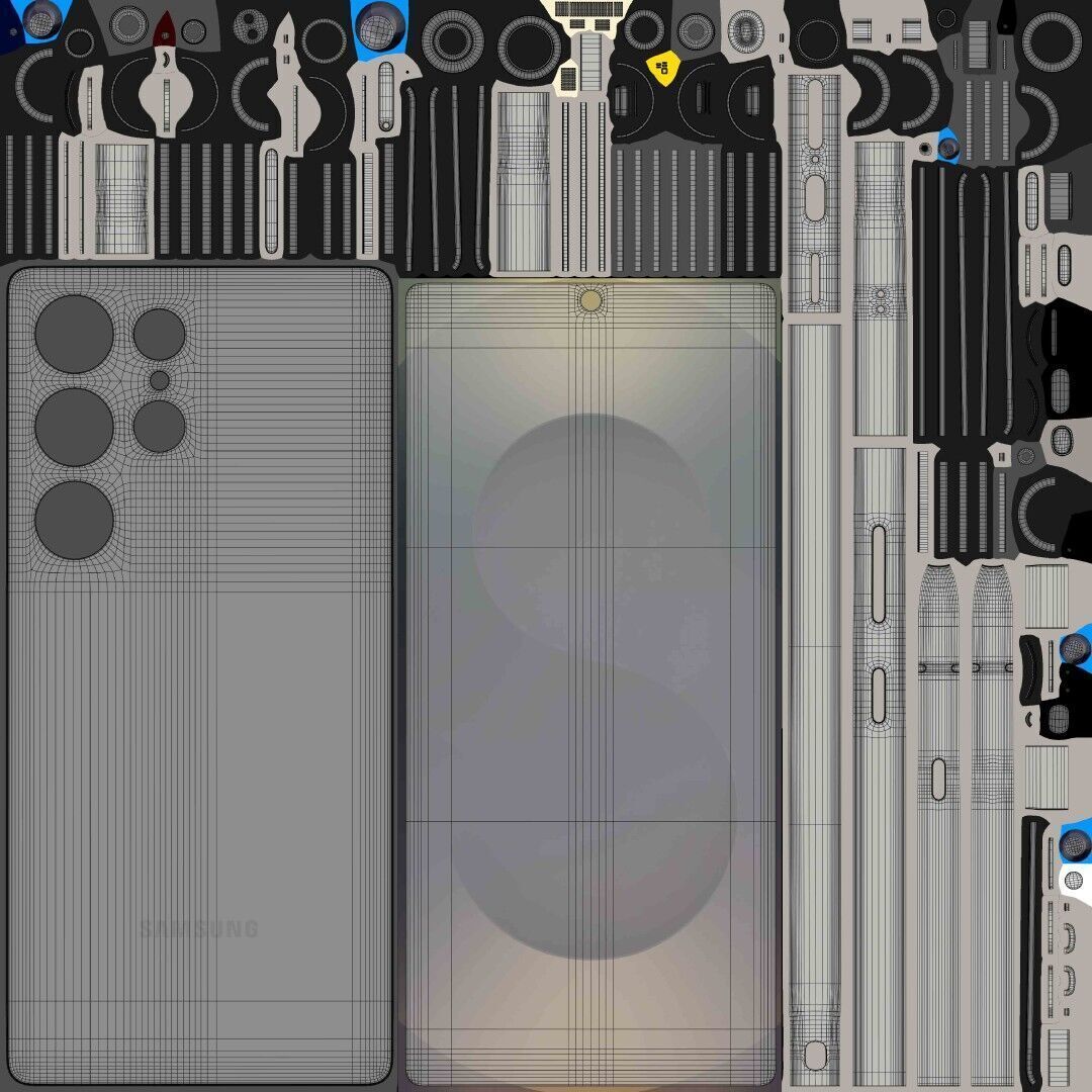 Samsung Galaxy S25 Ultra 3D model_28