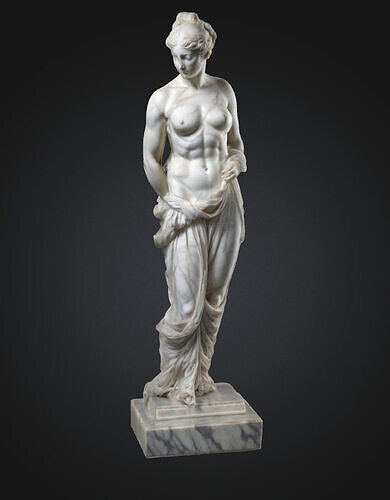Women Sculpture Grec 3D model