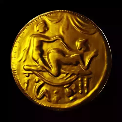 Roman Spintria Coin - High-Detail Historical Replica 3D print model