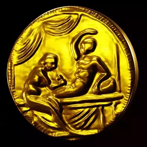 Roman Spintria Coin - High-Detail Historical Replica 3D print model
