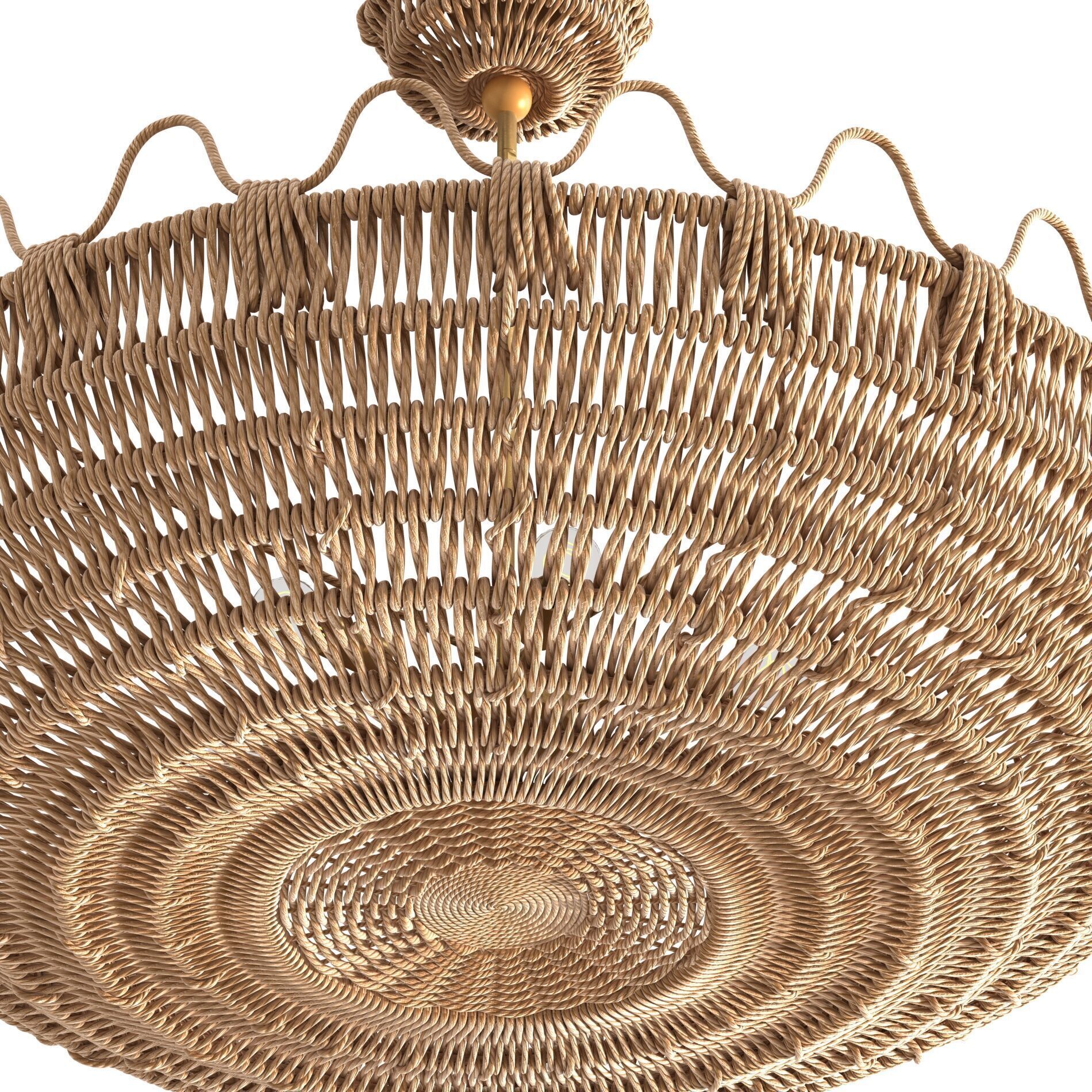 Arteriors home  Mar Chandelier 3D model_4