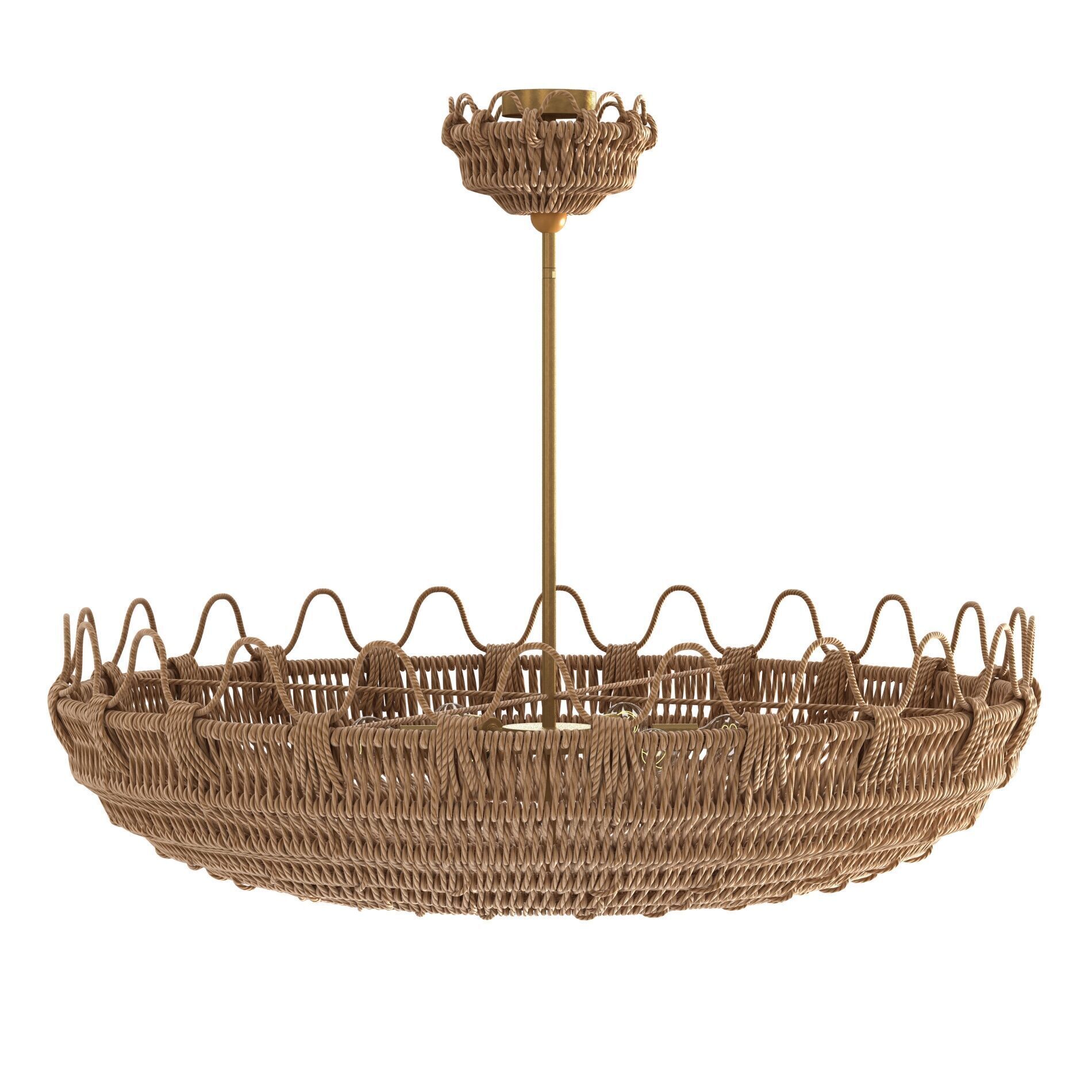 Arteriors home  Mar Chandelier 3D model_1