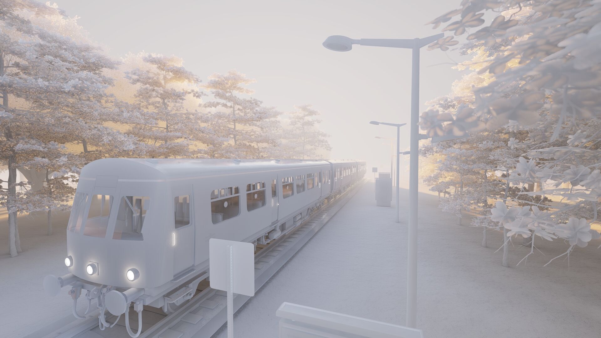 British Railway class 101 3D model_46