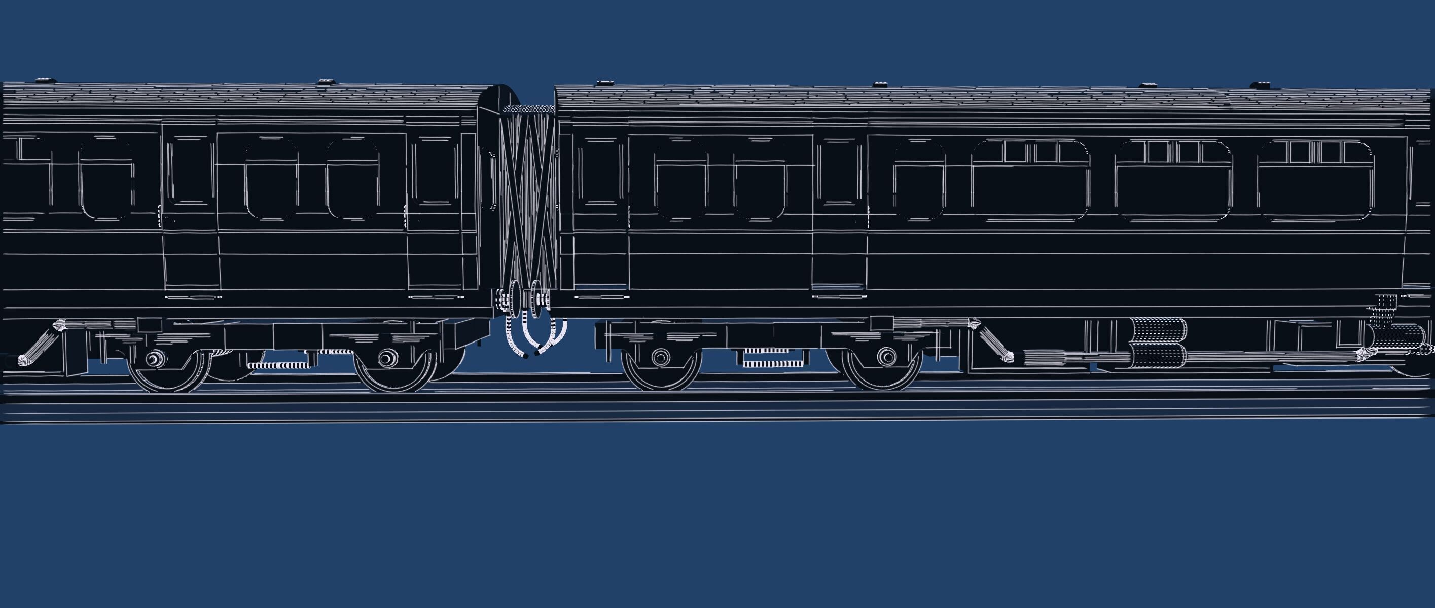 British Railway class 101 3D model_54