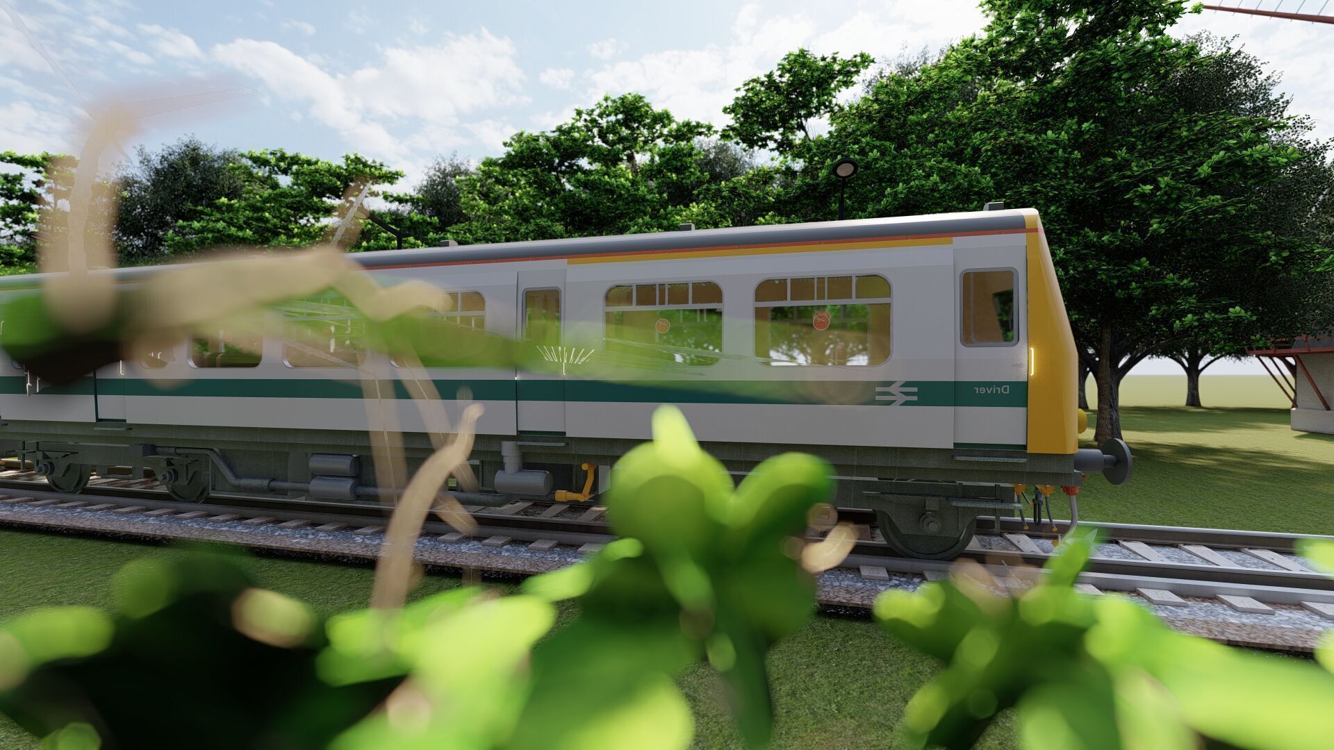 British Railway class 101 3D model_29