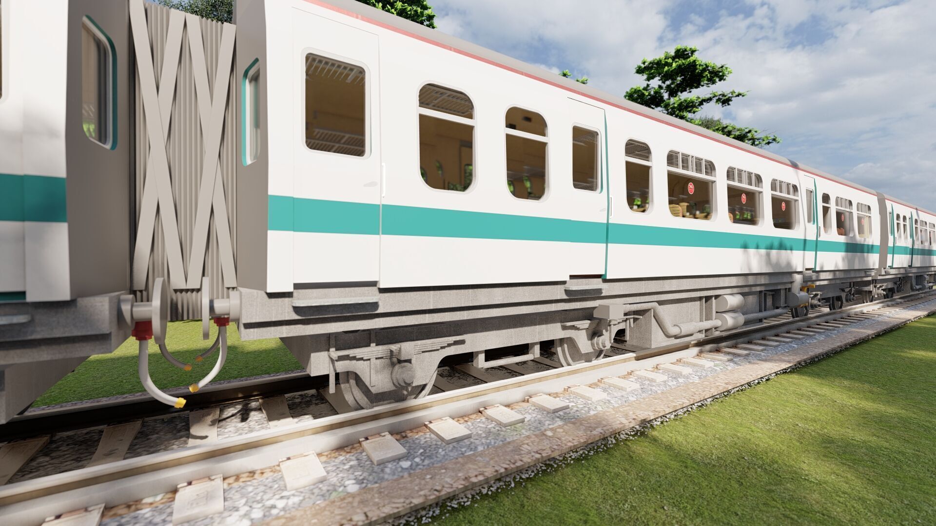 British Railway class 101 3D model_35