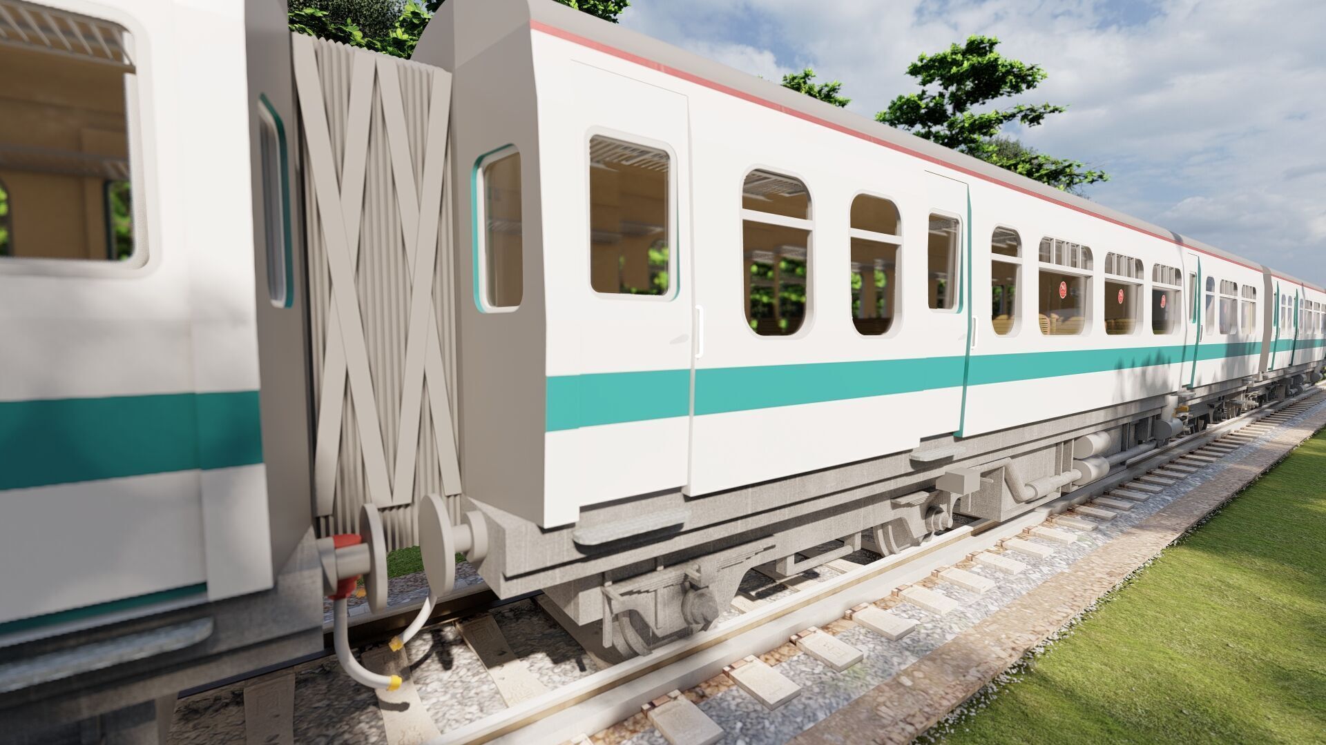 British Railway class 101 3D model_34