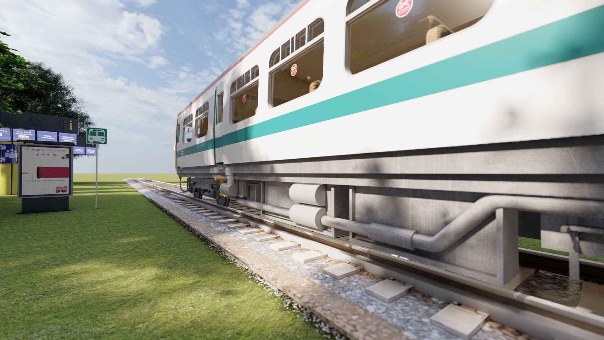 British Railway class 101 3D model_36