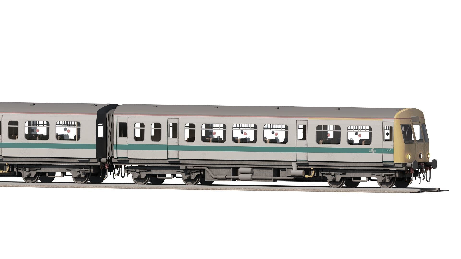 British Railway class 101 3D model_18