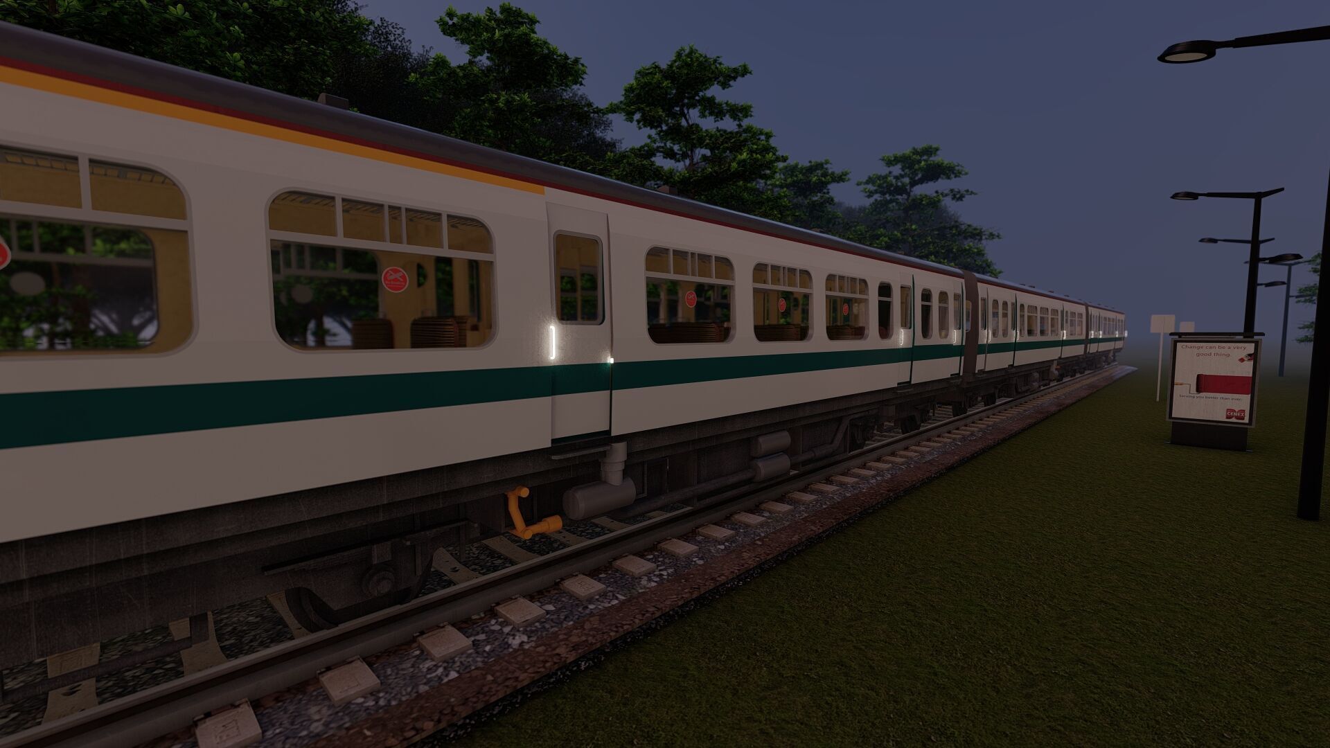 British Railway class 101 3D model_38