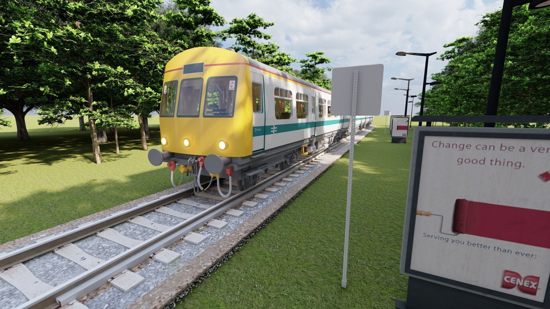 British Railway class 101 3D model_24