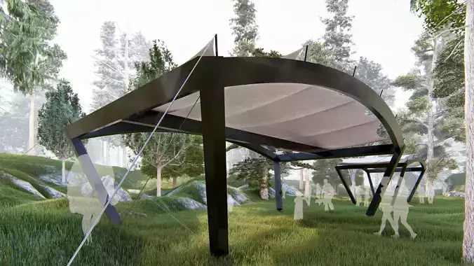 Modern Canopy Shade Structures
