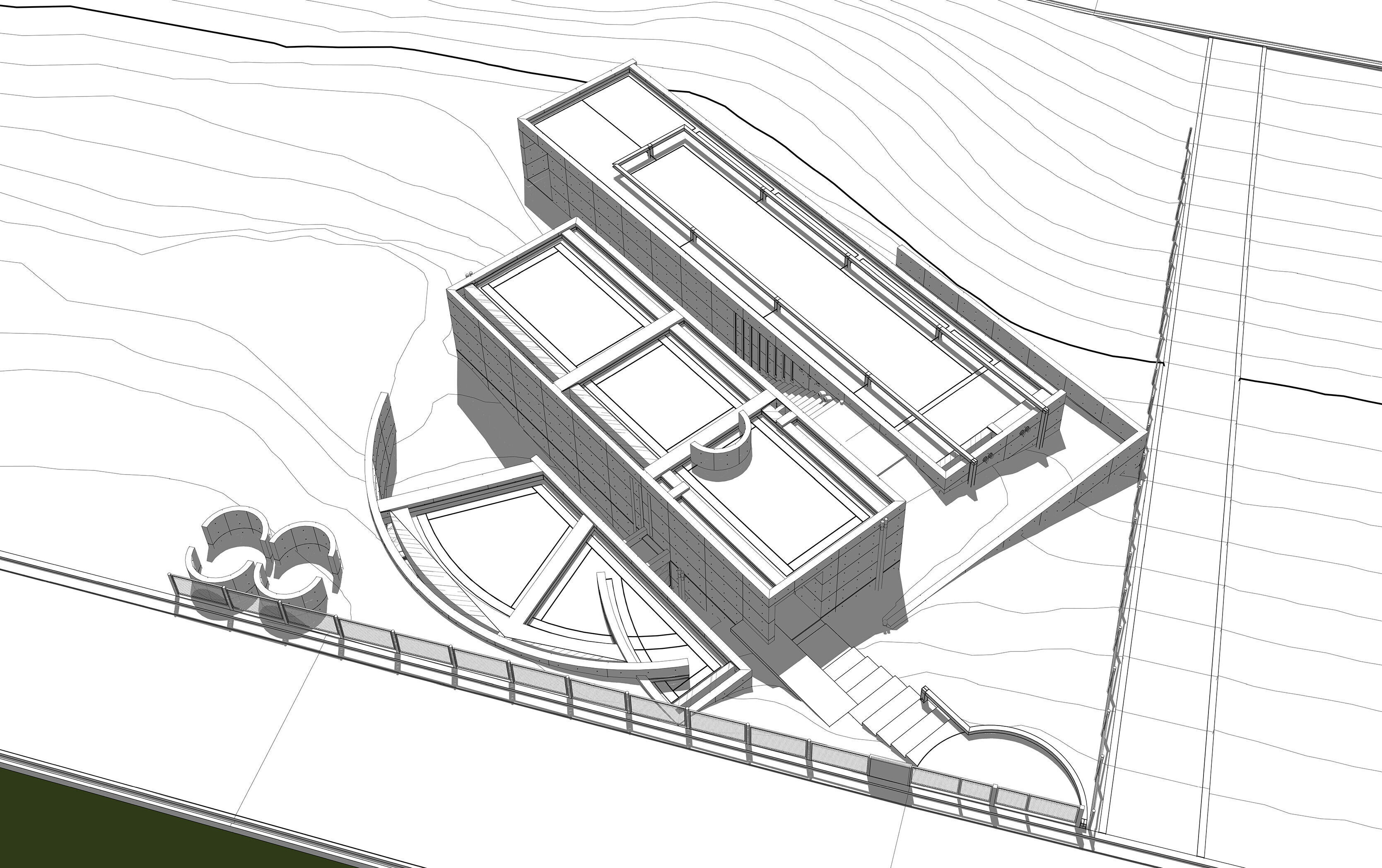 Tadao Ando - Koshino House 3D model_13