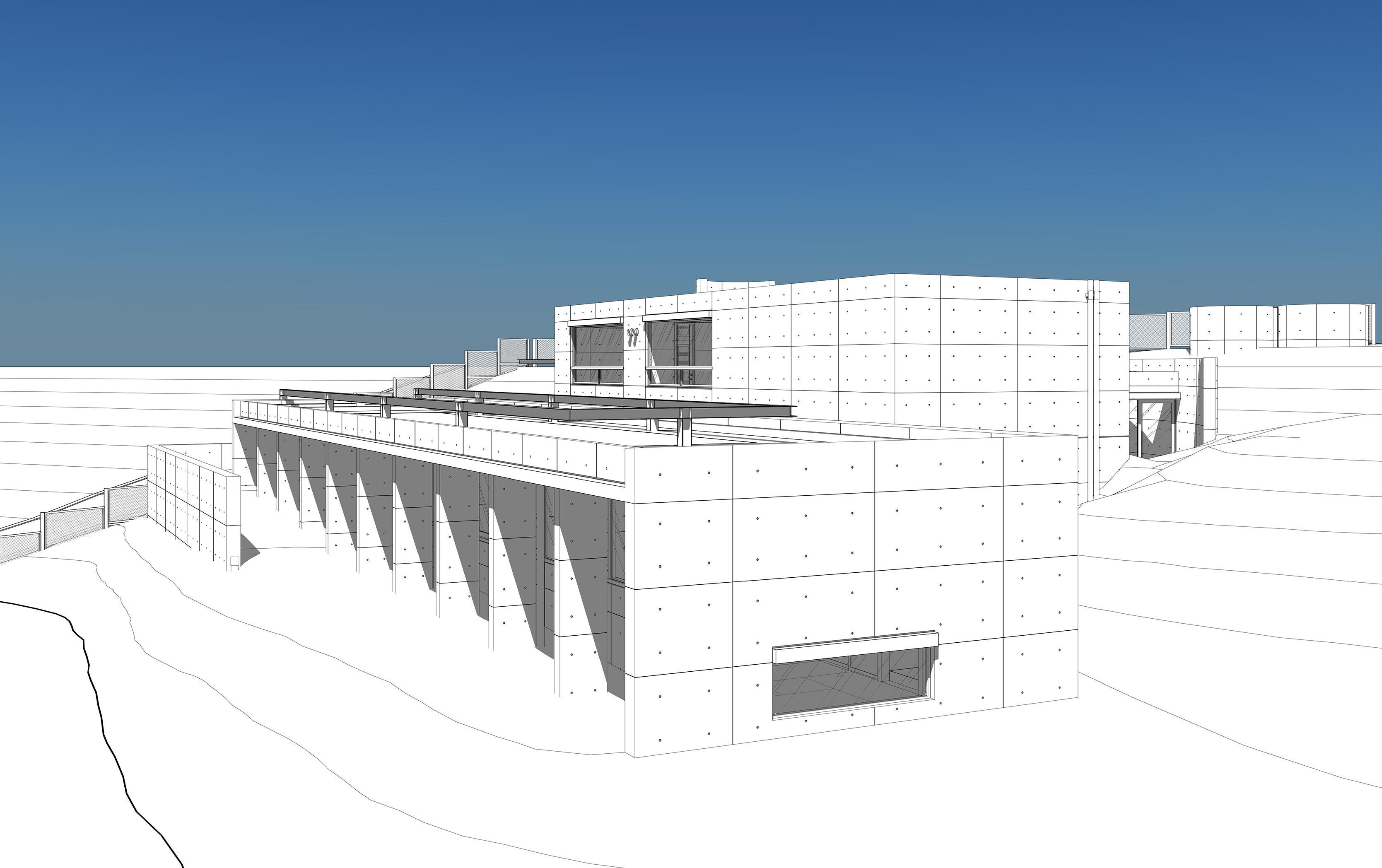 Tadao Ando - Koshino House 3D model_9
