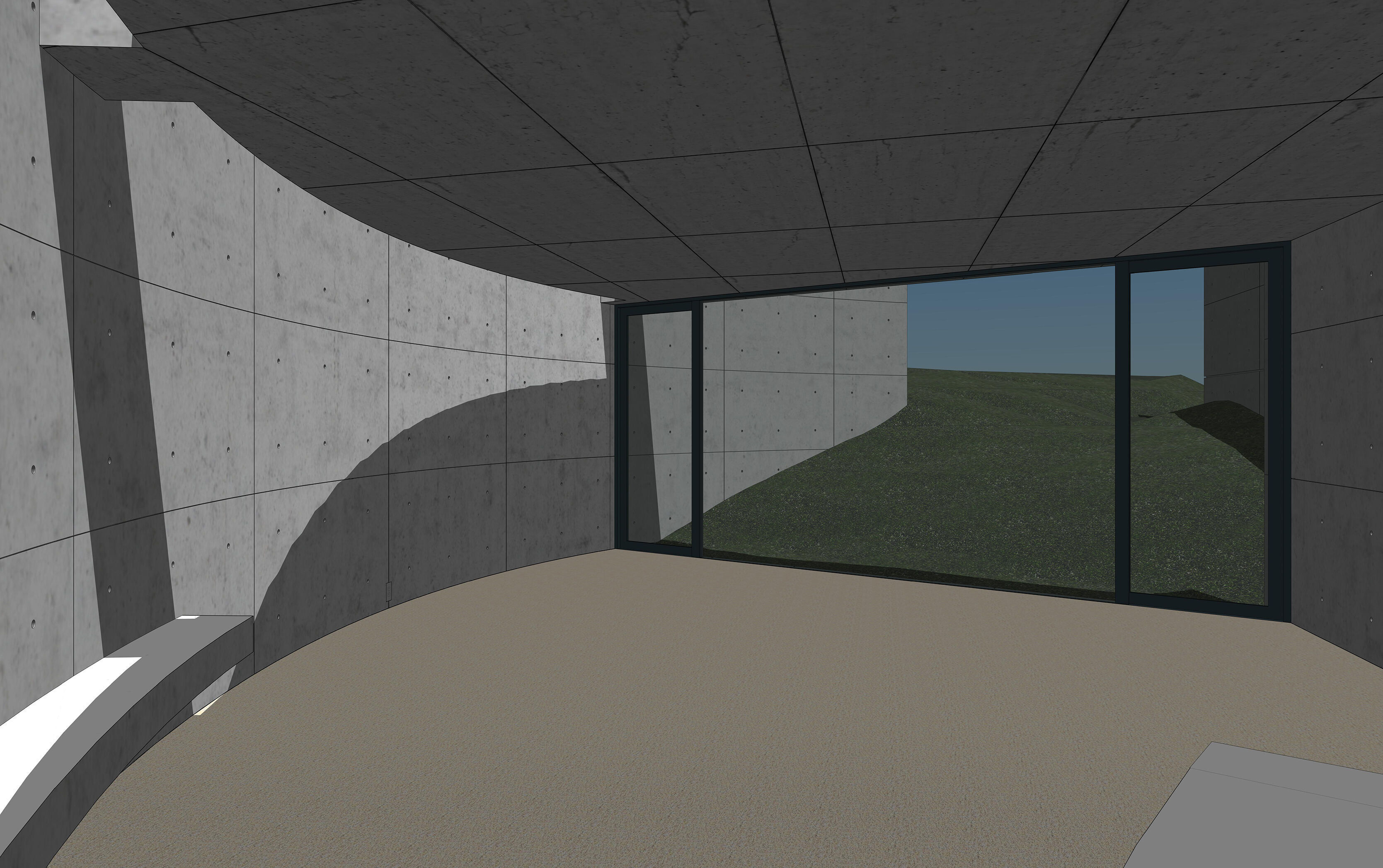 Tadao Ando - Koshino House 3D model_44