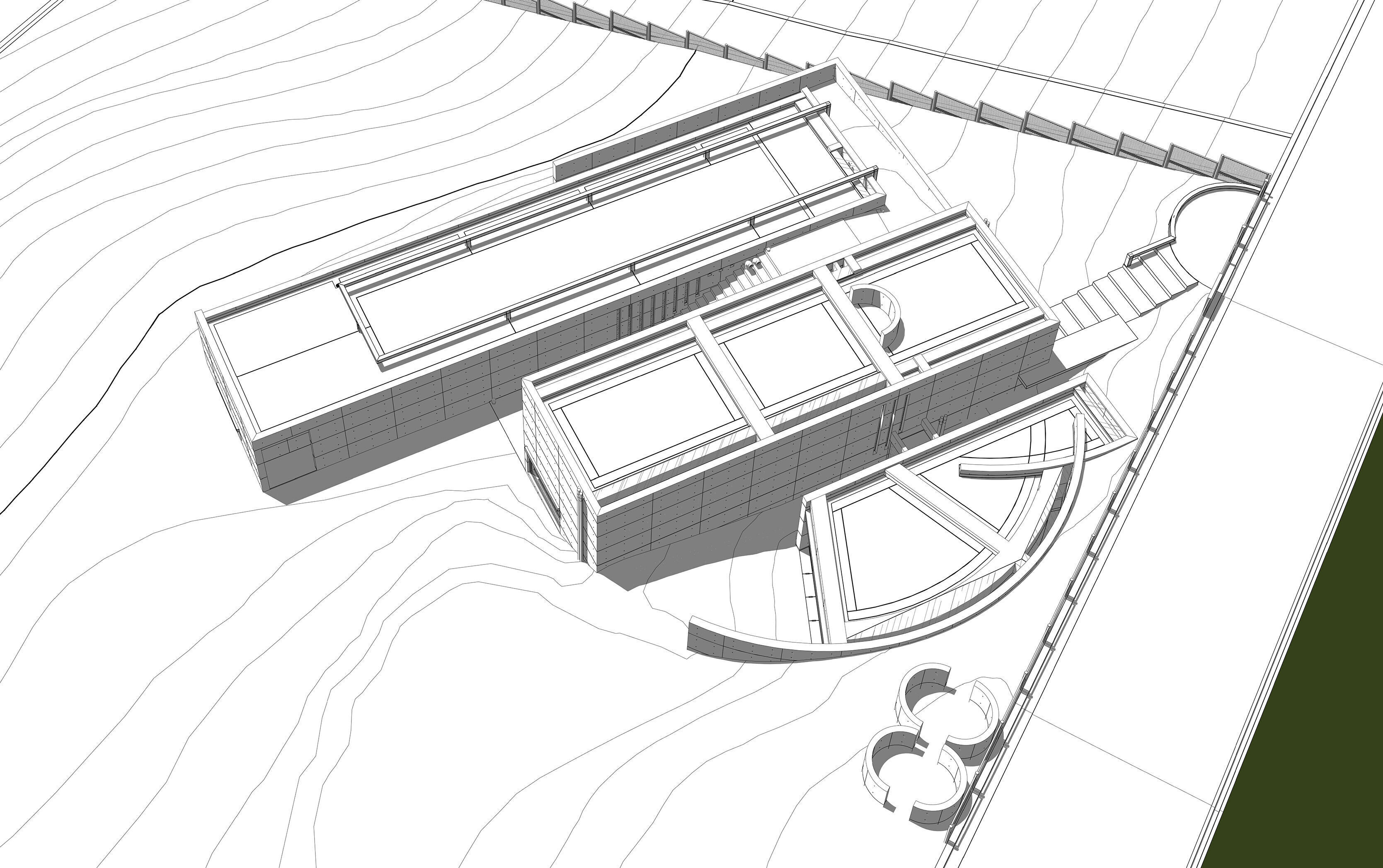 Tadao Ando - Koshino House 3D model_15