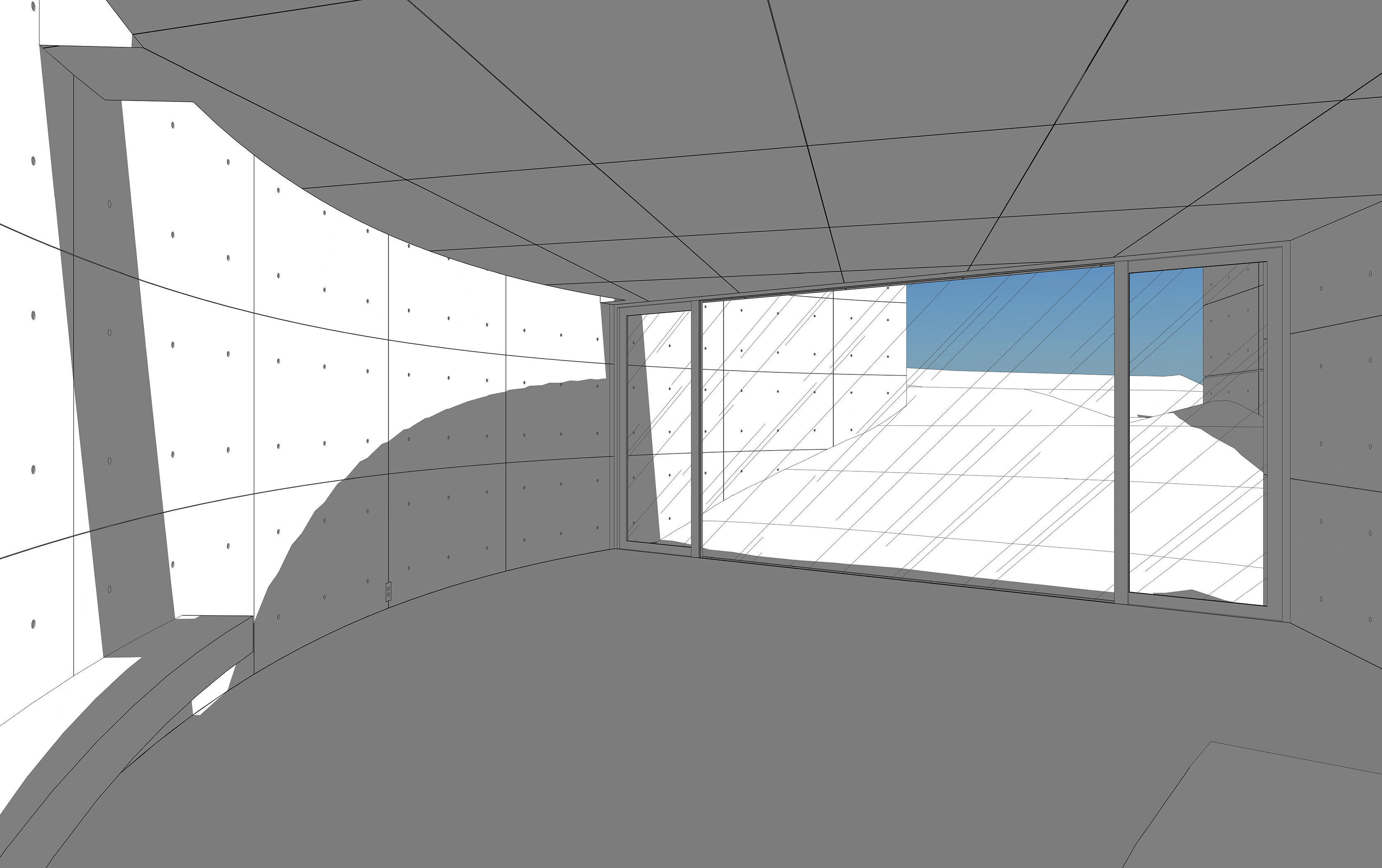 Tadao Ando - Koshino House 3D model_45