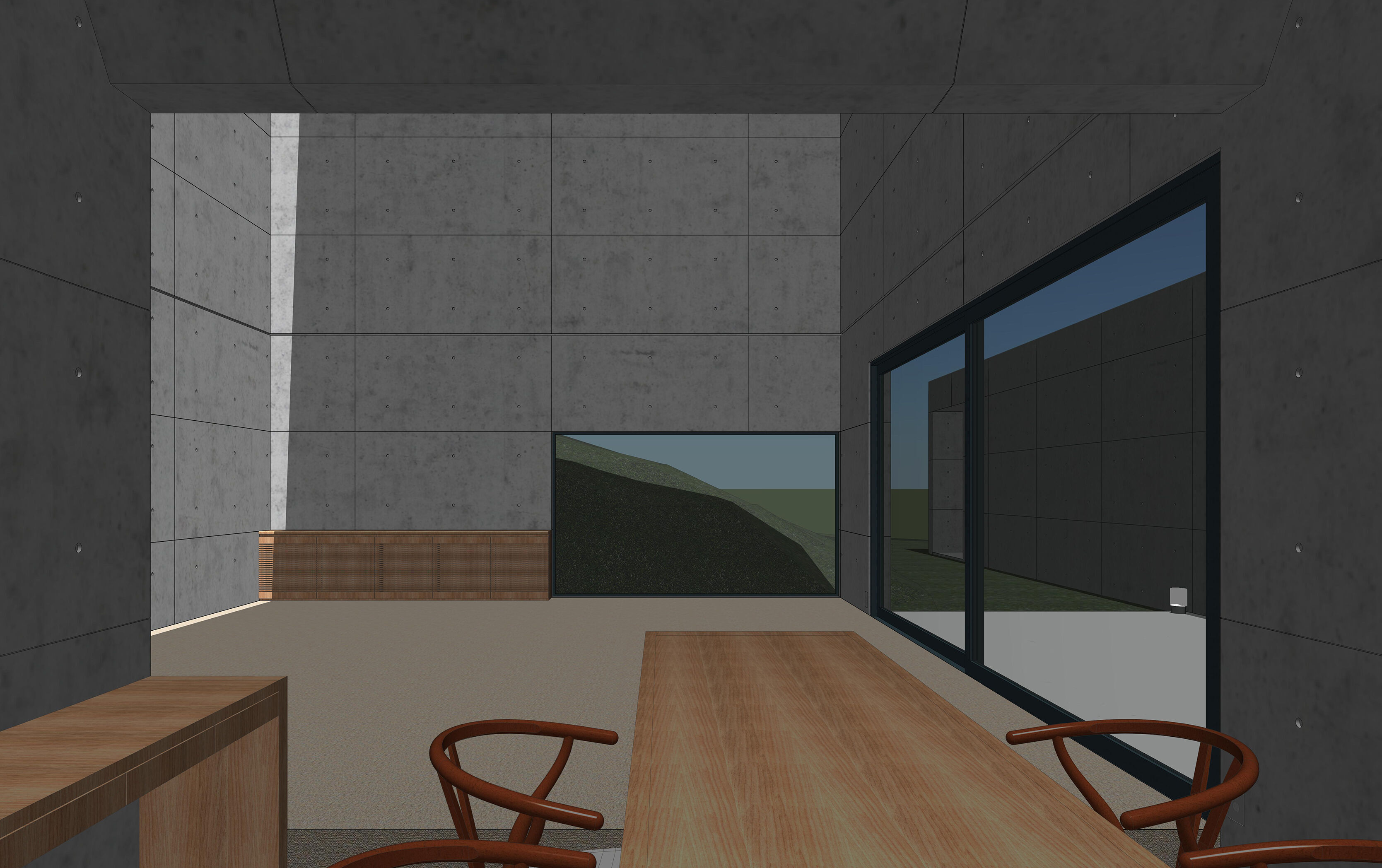 Tadao Ando - Koshino House 3D model_34