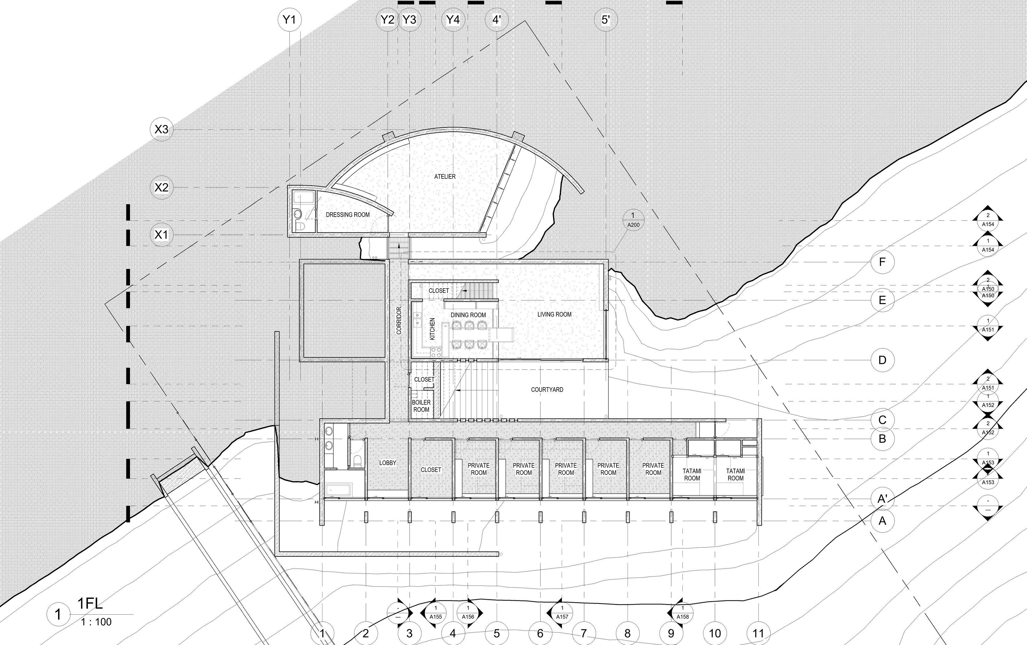 Tadao Ando - Koshino House 3D model_49