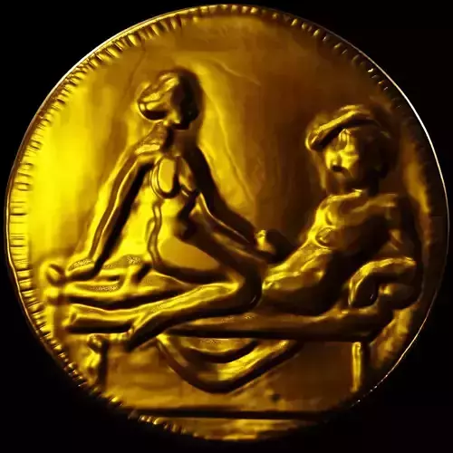 Roman Spintria Coin - High-Detail Historical Replica 3D print model