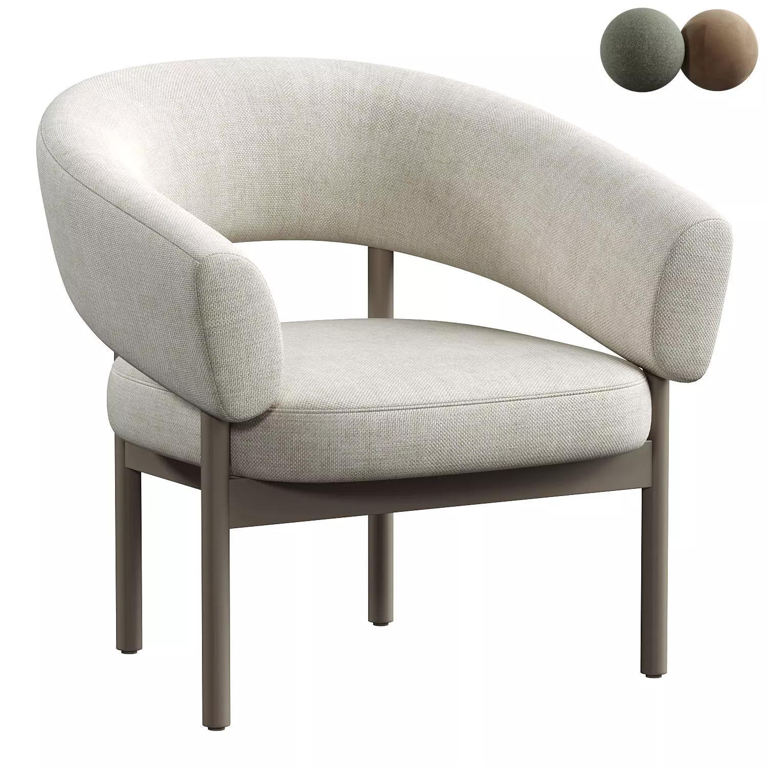 Jenson Occasional Chair 3D model
