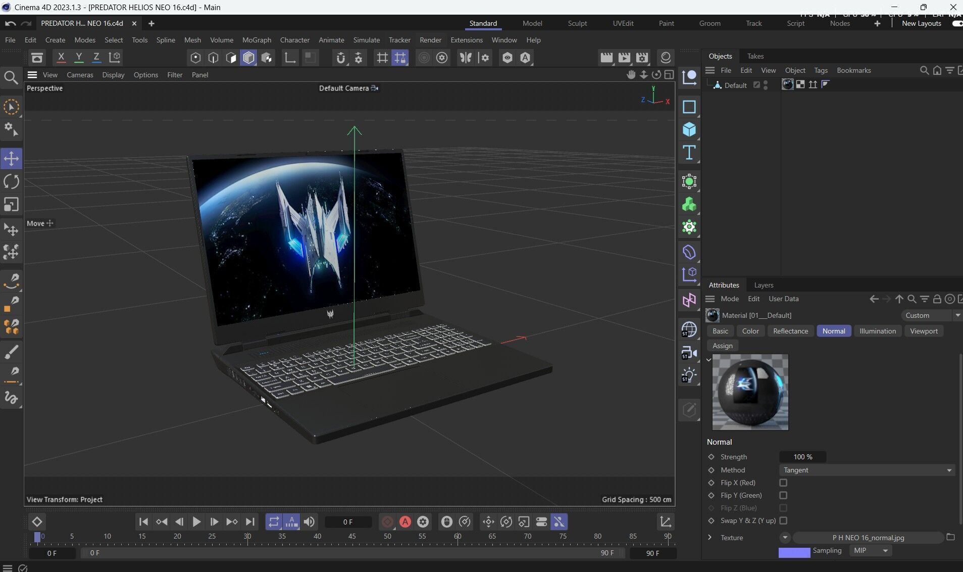 Acer PREDATOR HELIOS NEO 16 3D model_22