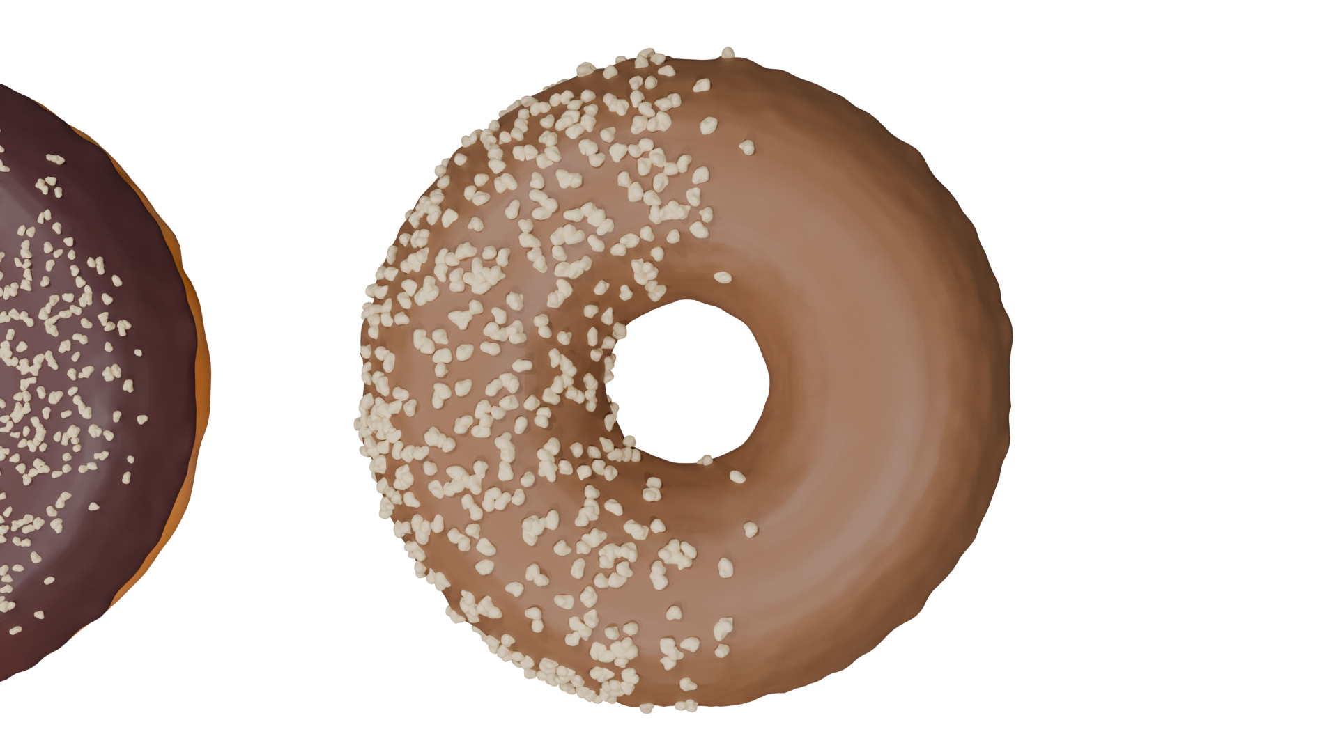 3D Donut Bundle 21 Tasty Variations 3D model_33