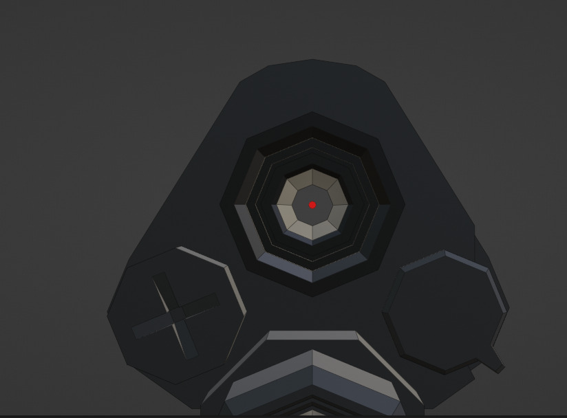 low-poly HK G36 Free 3D model_10