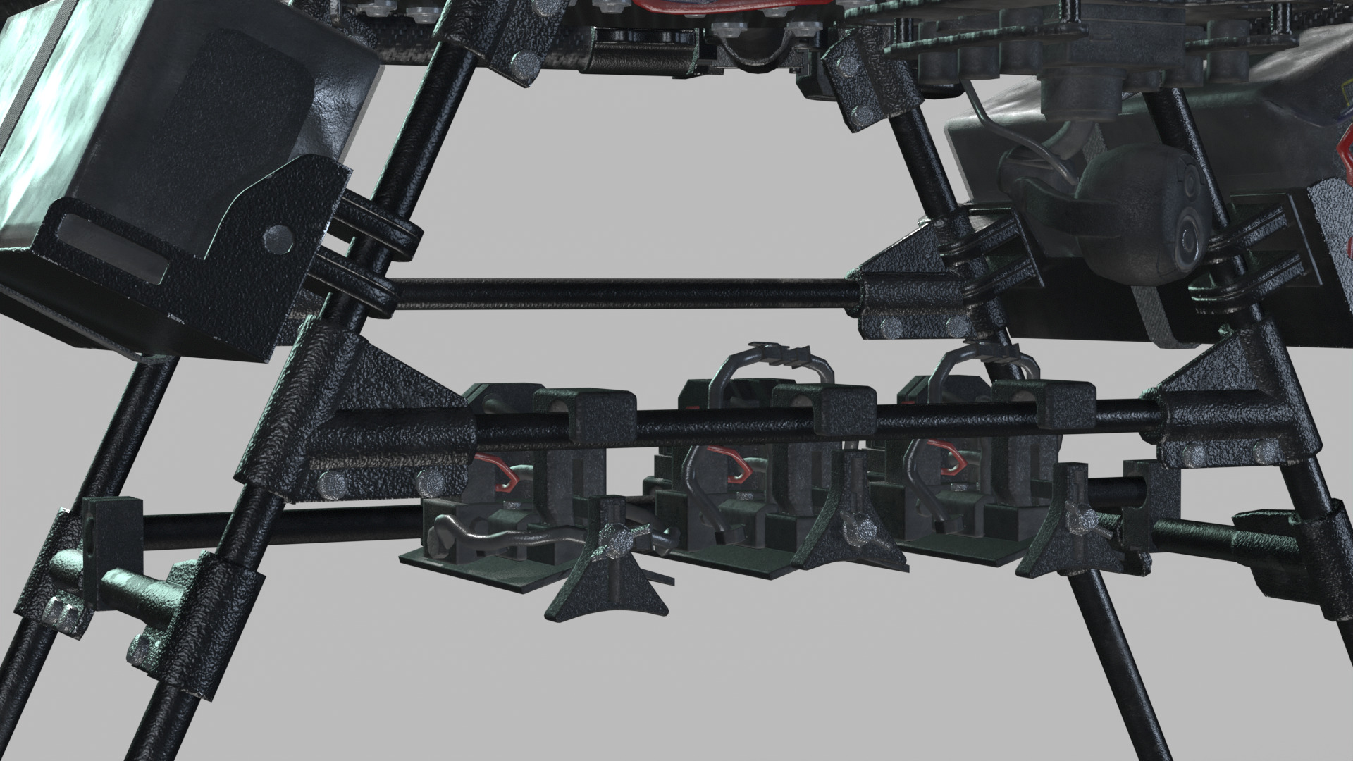 Vampire drone Baba Yaga SPP Low-poly 3D model_15