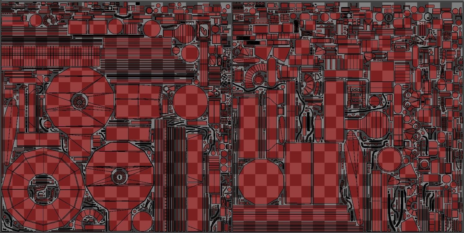 Vampire drone Baba Yaga SPP Low-poly 3D model_23