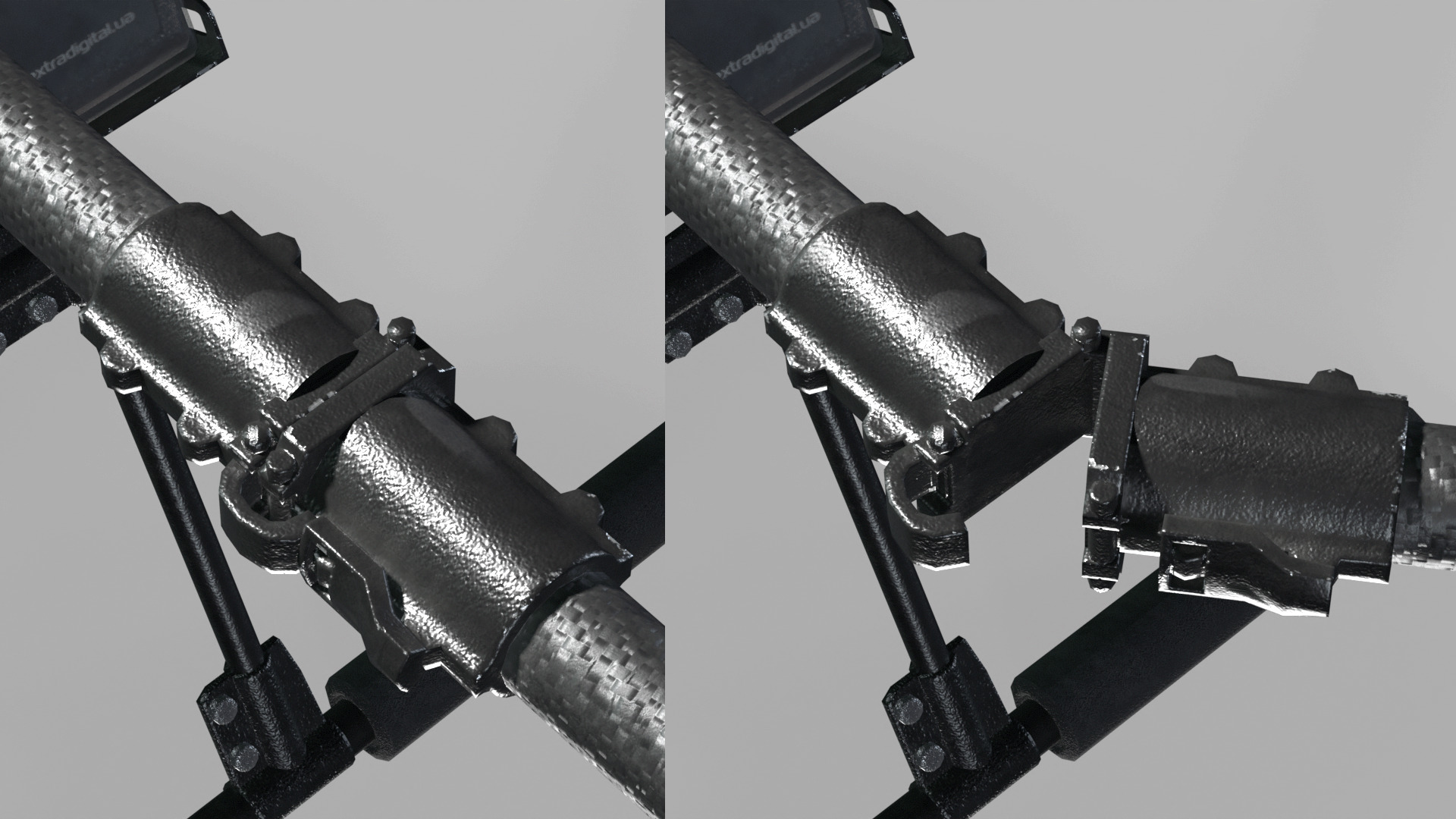 Vampire drone Baba Yaga SPP Low-poly 3D model_16