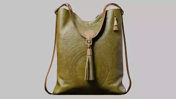 High Detail 3D Model of a Bag