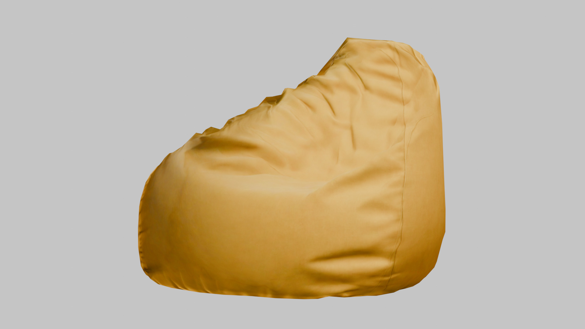 realistic sofa couch Low-poly 3D model_3