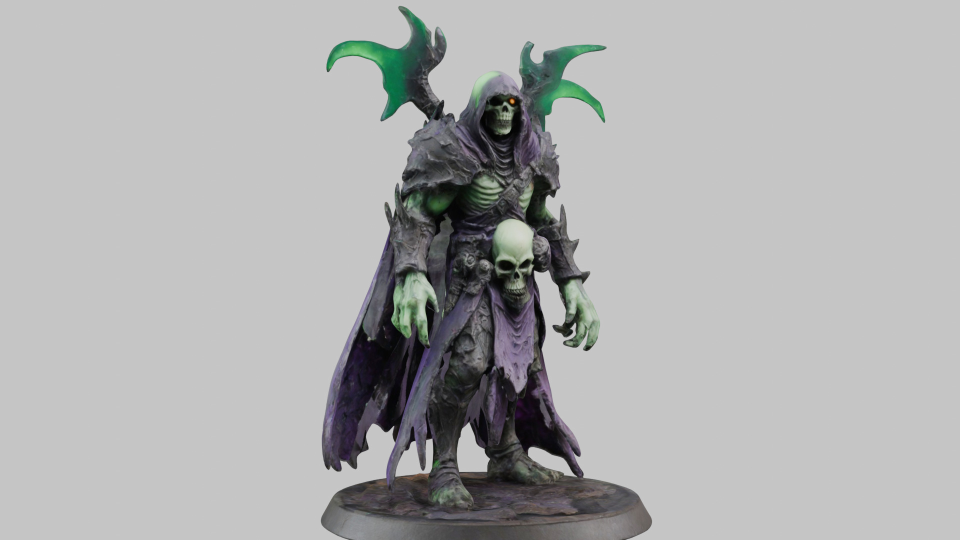 Fantasy CHaracter Monster Figure Low-poly 3D model_8