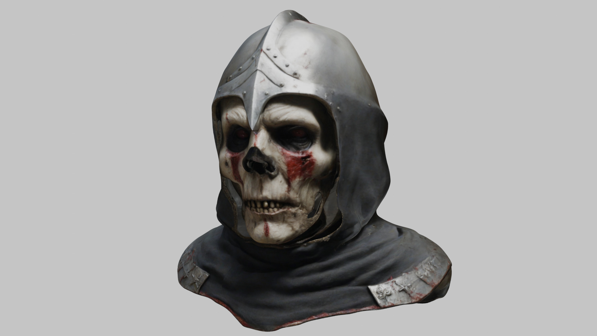 Dead Knight Templar 3D Model Low-poly 3D model_7