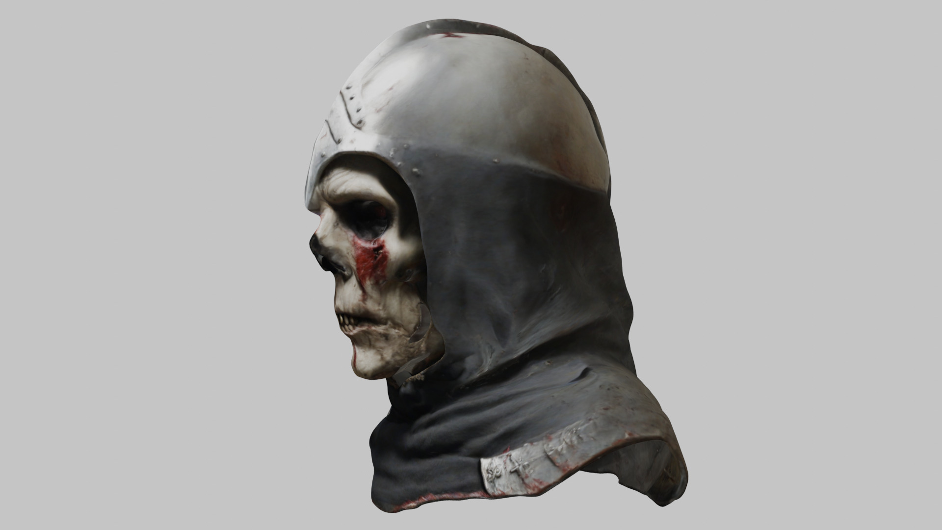 Dead Knight Templar 3D Model Low-poly 3D model_5