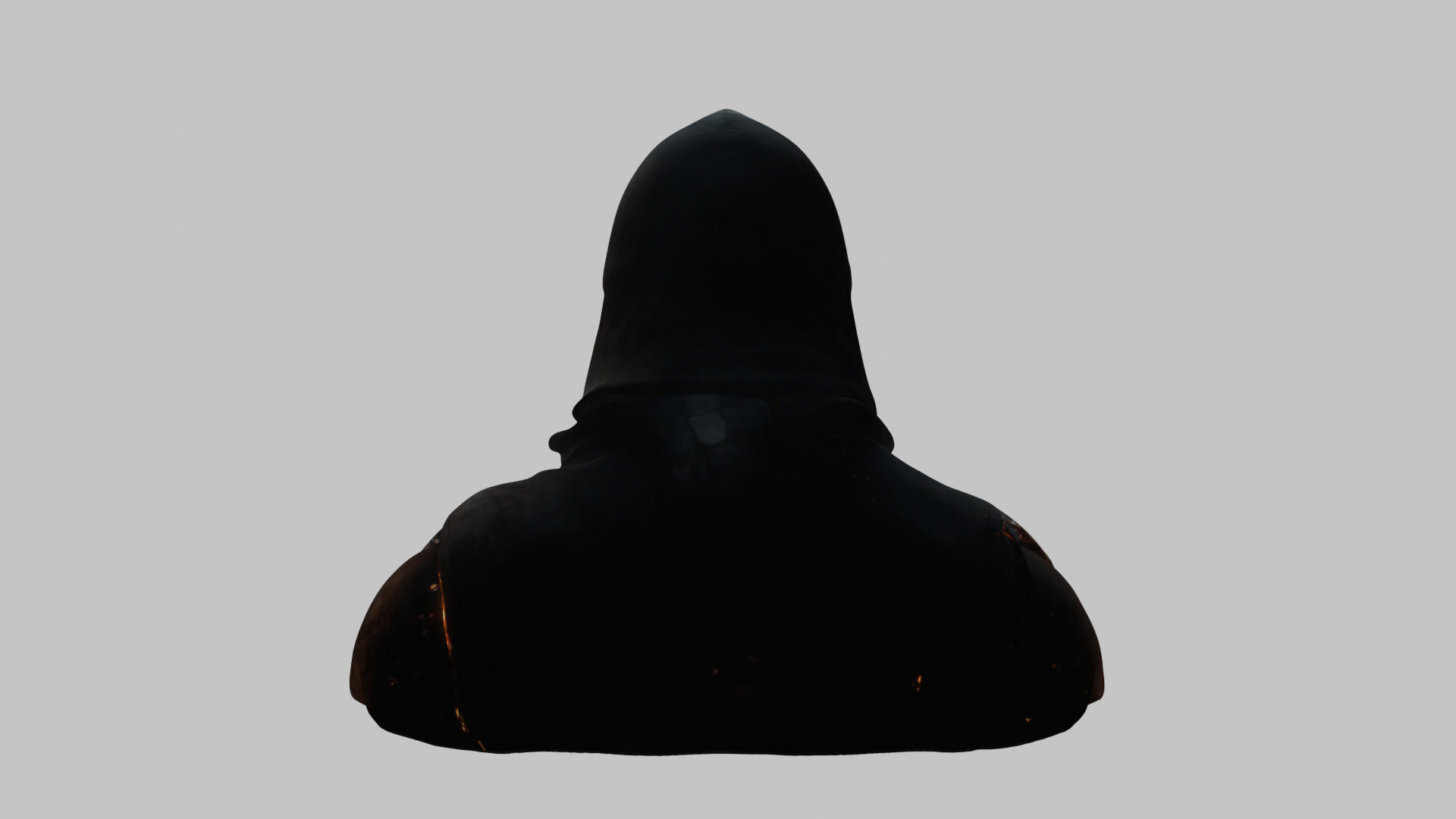 Sci-Fi Templar Warrior 3D Model - High-Quality Asset Low-poly 3D model_14