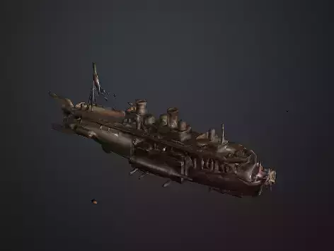Steampunk Airship The Brass Leviathan