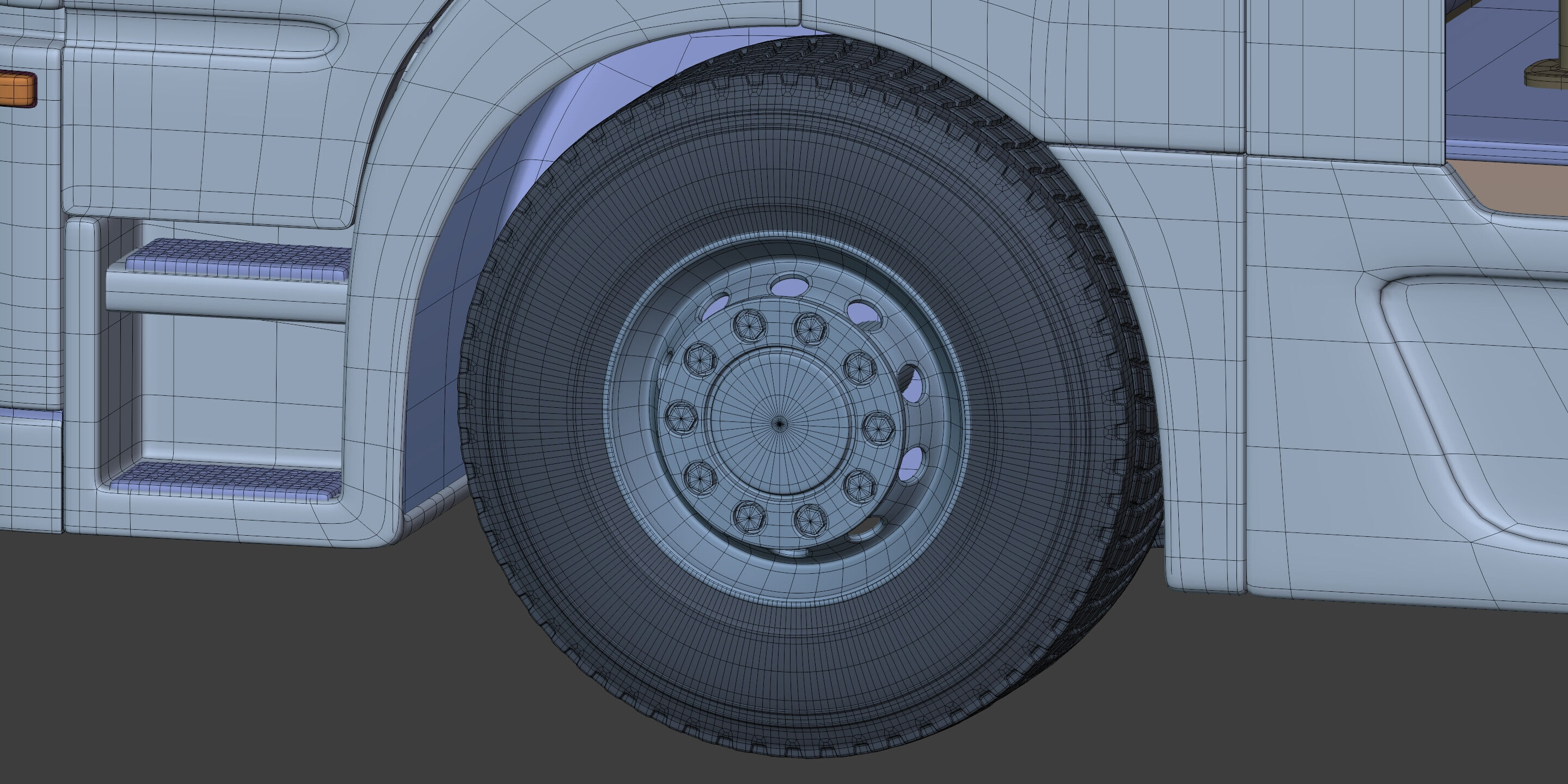 Generic Tipping - Dump- Construction Heavy Truck 3D model_20