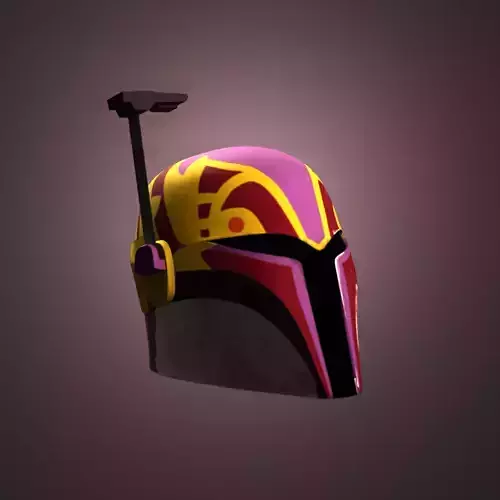 Sabine Wrens Mandalorian Helmet