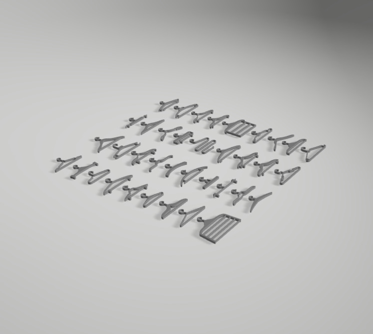 3D Hangers Collection 3D print model_4