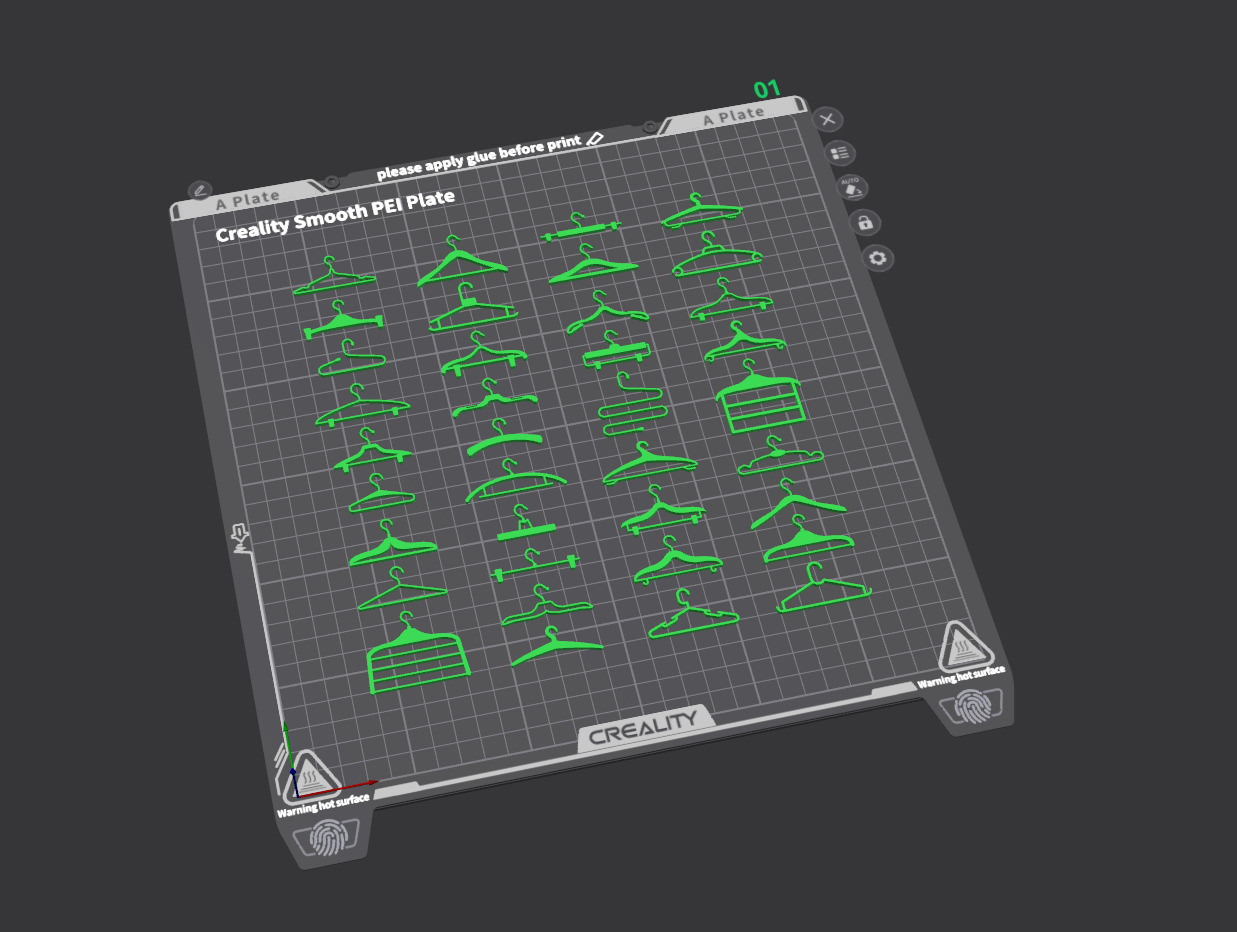 3D Hangers Collection 3D print model_1