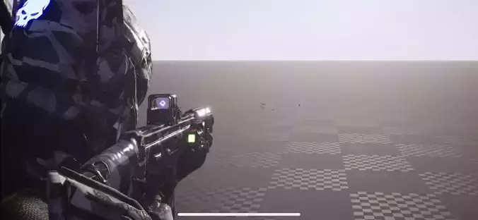 M72 VANTAGE Modular Assault Rifle System 3D model M72 VANTAGE Modular Assault Rifle System 3D model