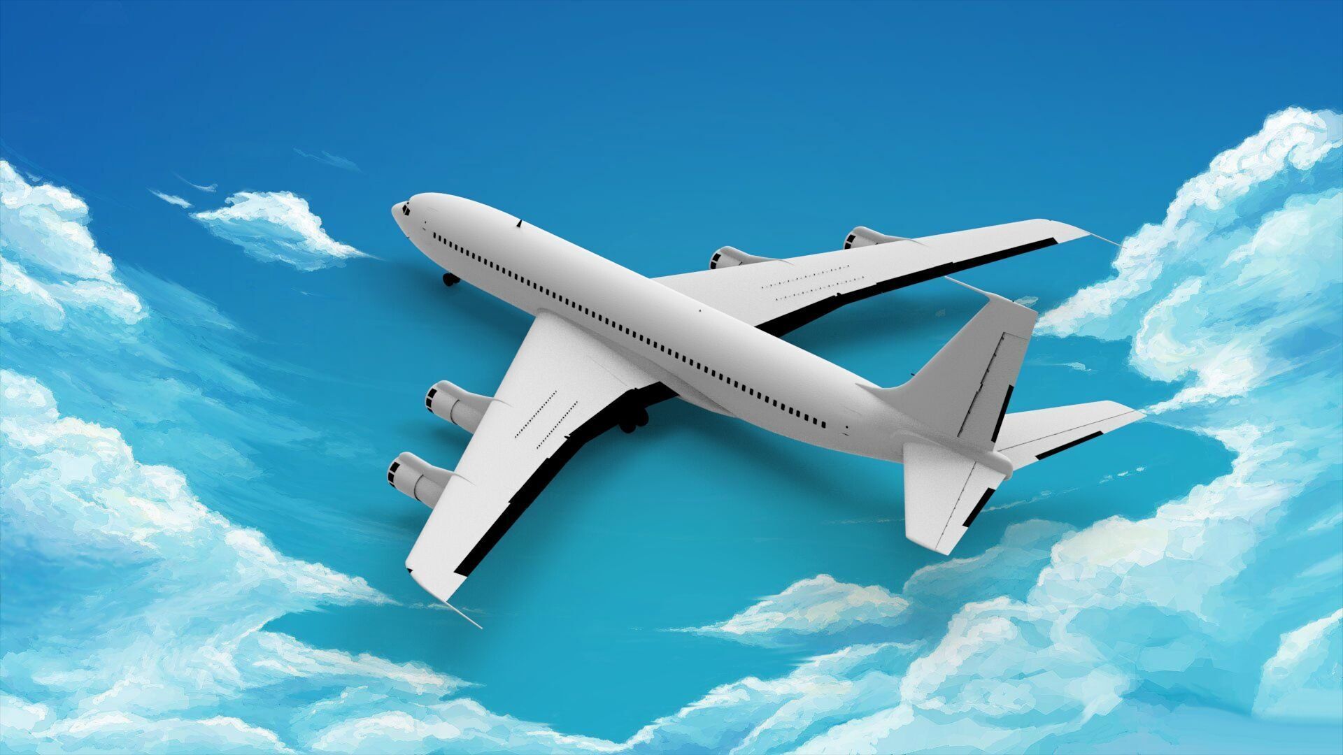 boeing-707 3D model_2