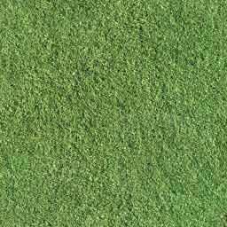 Garden Seating with Grass and Plants 3D model_18