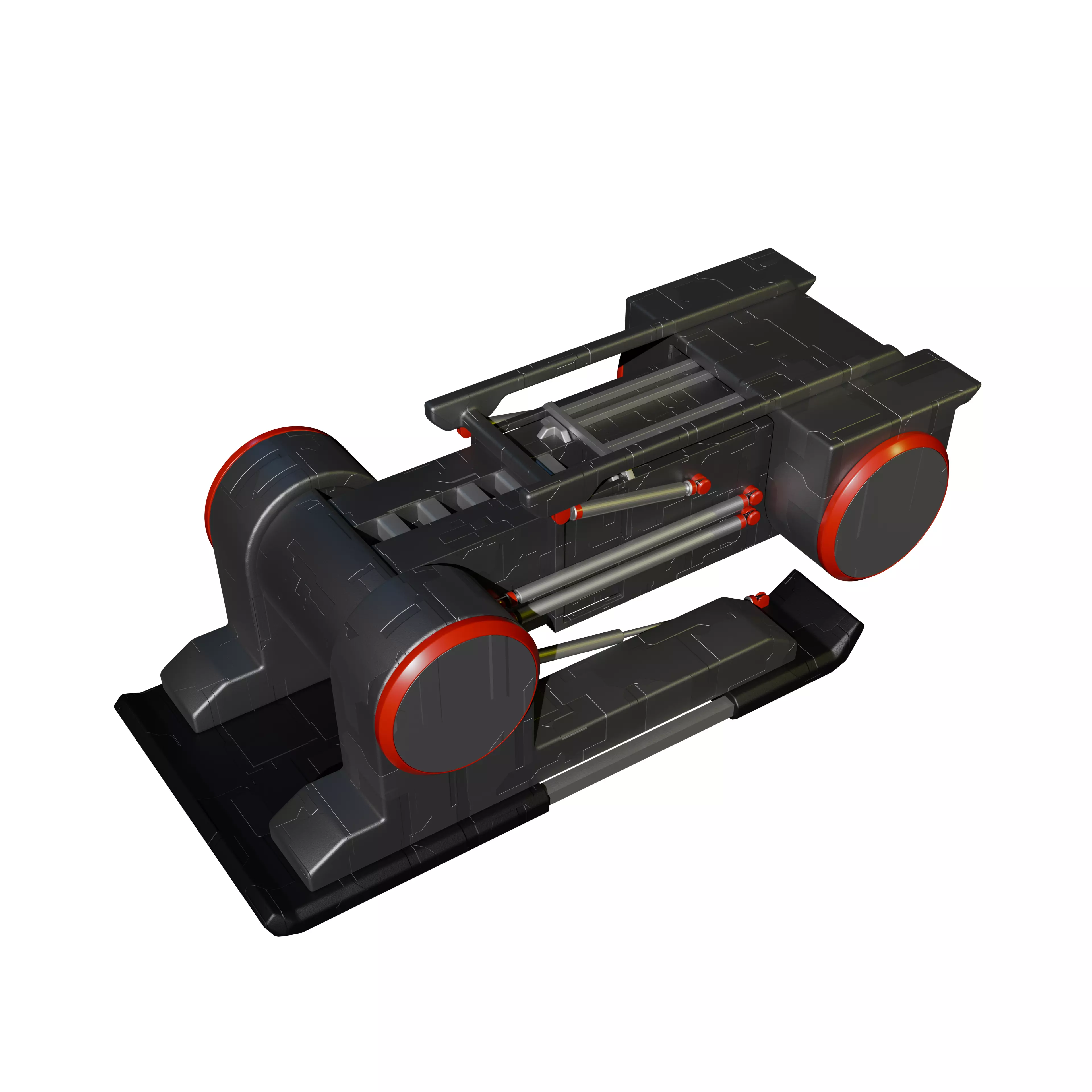 VTOL LANDING GEAR 3D model