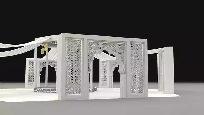 Ramadan tent  3D model