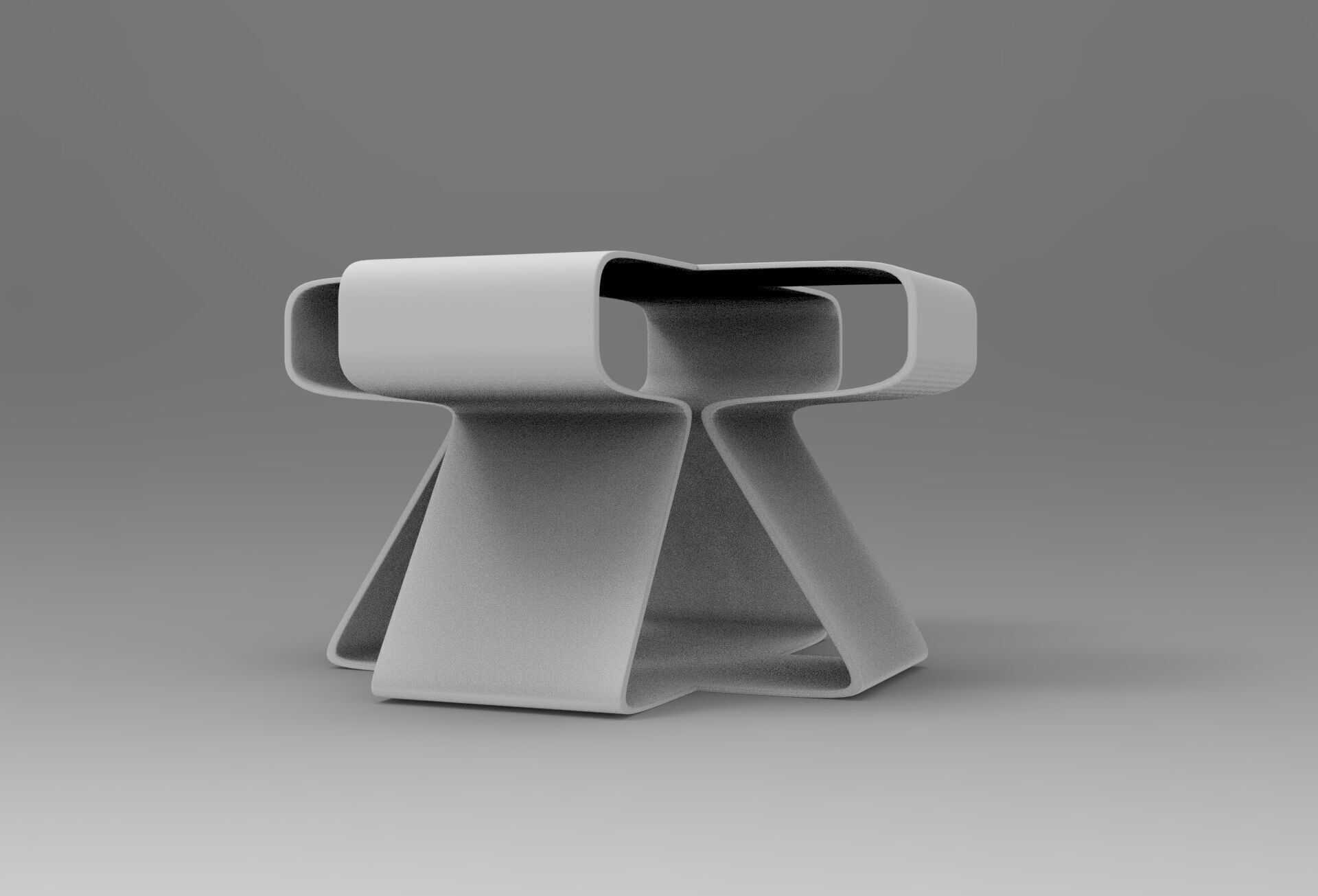 Lofya Coffee Table Low-poly 3D model_7