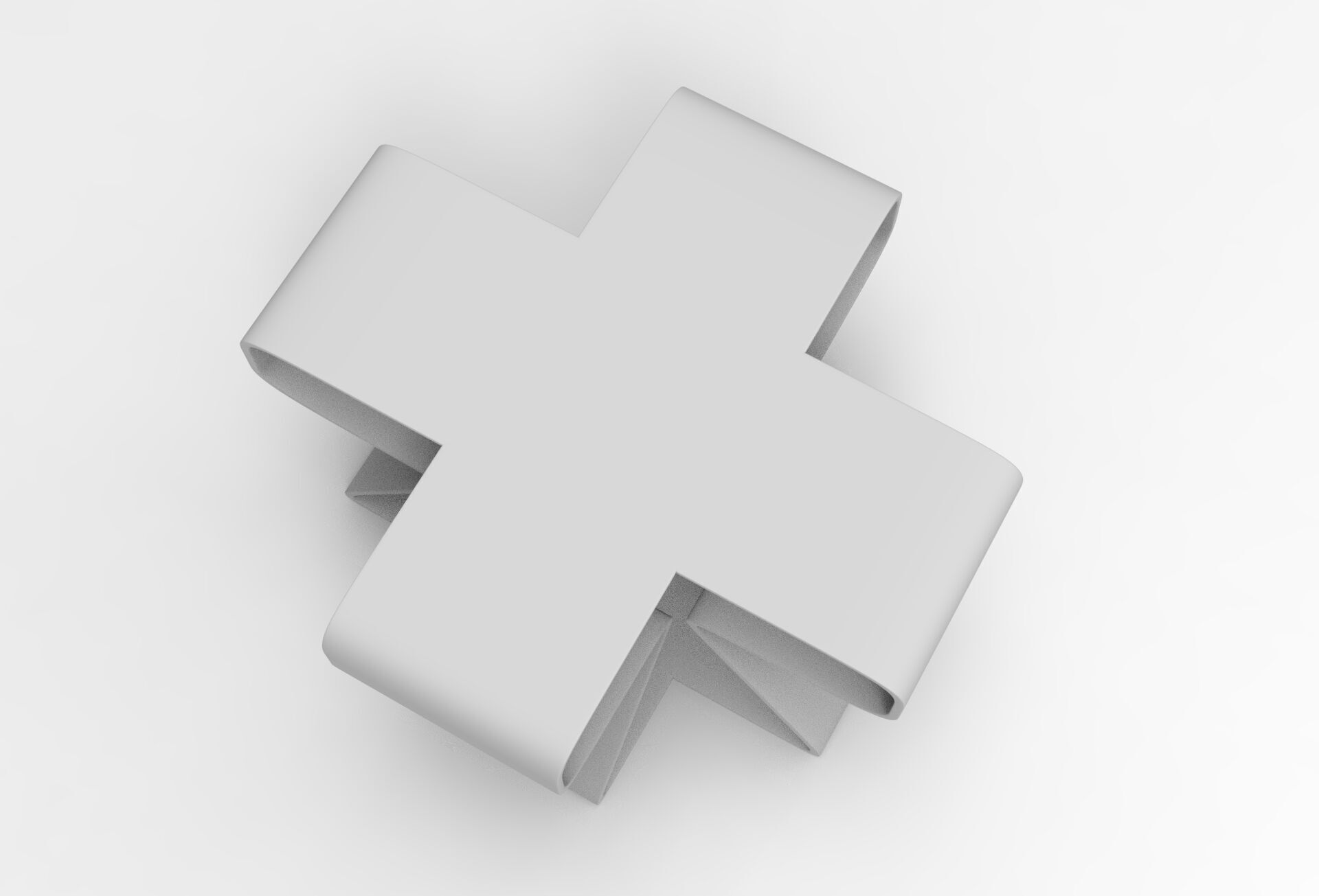 Lofya Coffee Table Low-poly 3D model_8