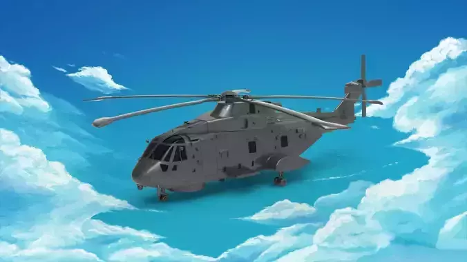AgustaWestland AW101 3D model